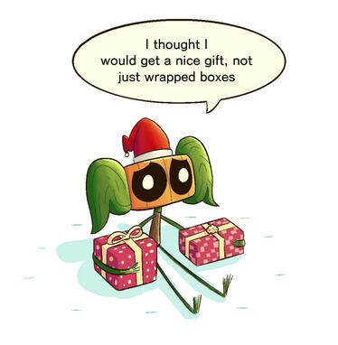 Wrapped boxes