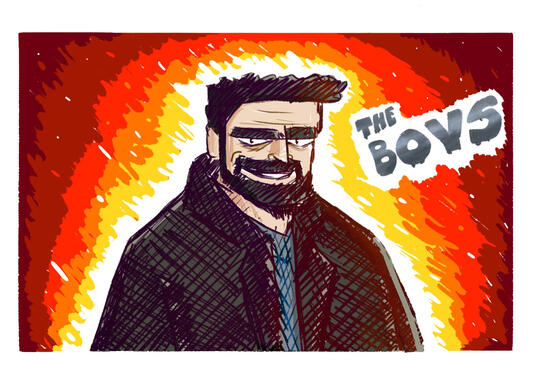 Billy Butcher from The Boys (Fanart)